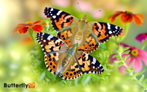 American Lady Butterfly Vs Painted Lady