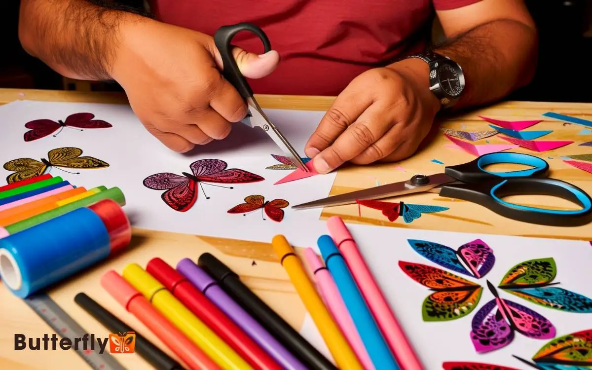 How To Cut A Butterfly Out Of Paper