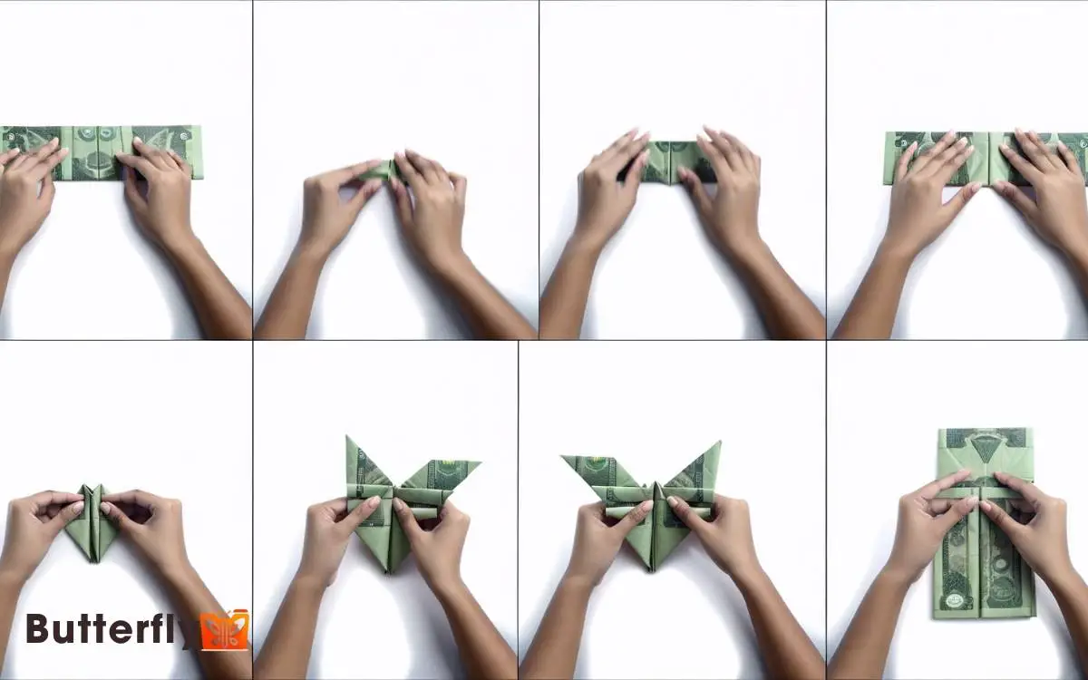 How To Make A Butterfly With Money