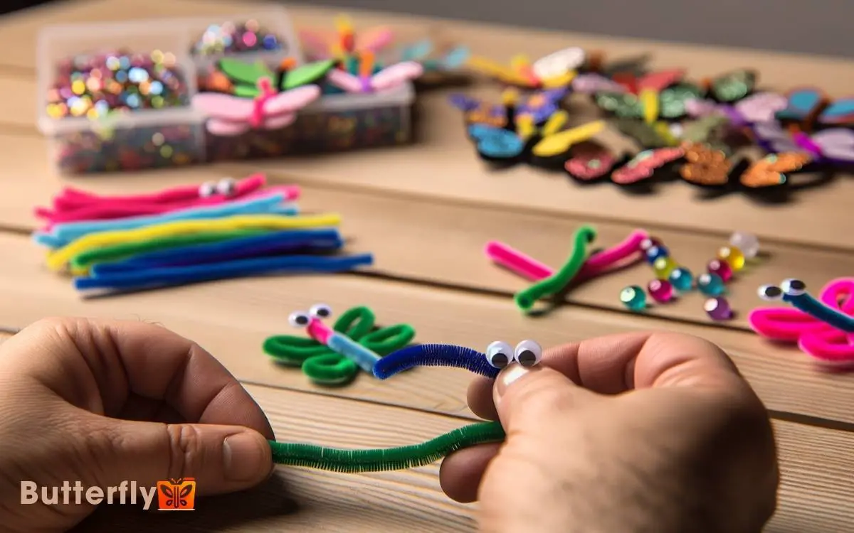 How To Make A Pipe Cleaner Butterfly