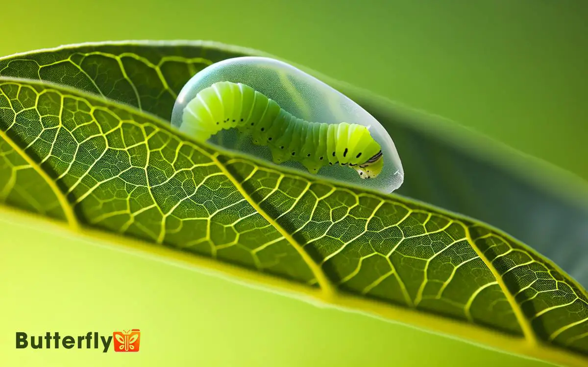 Caterpillar Black Swallowtail Butterfly When It Comes Out Of Egg