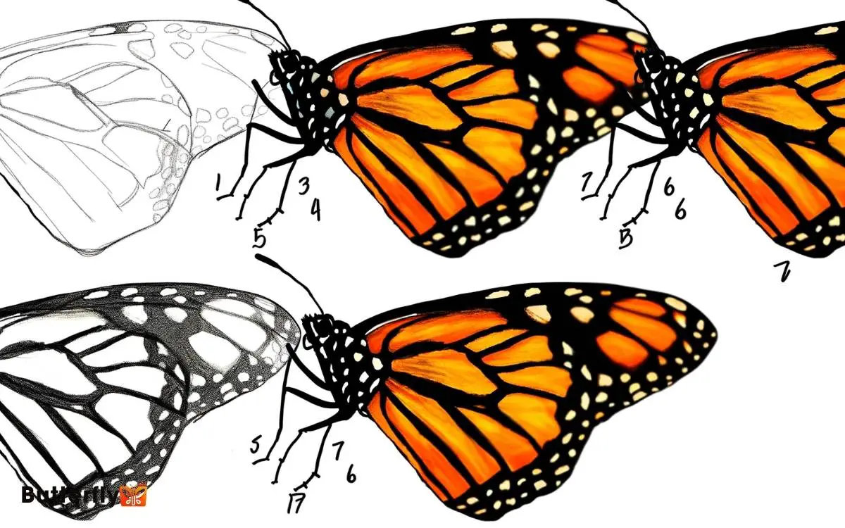 How Do You Draw a Monarch Butterfly