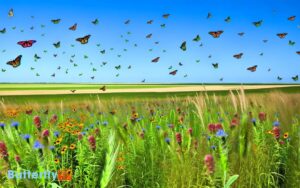 Painted Lady Butterflies In Iowa