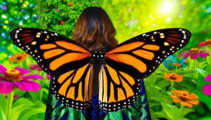 adult monarch butterfly wings