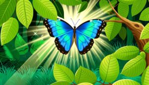 blue morpho butterfly insights