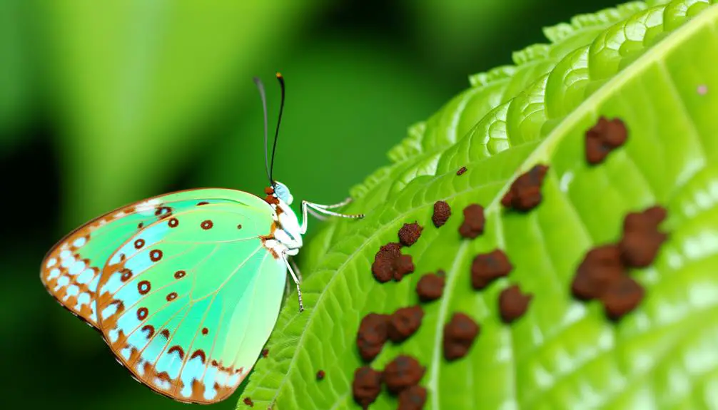 butterfly feces appearance revealed