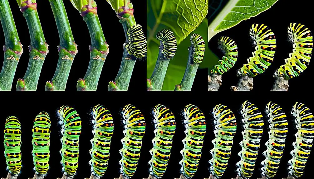 caterpillar development phases explained