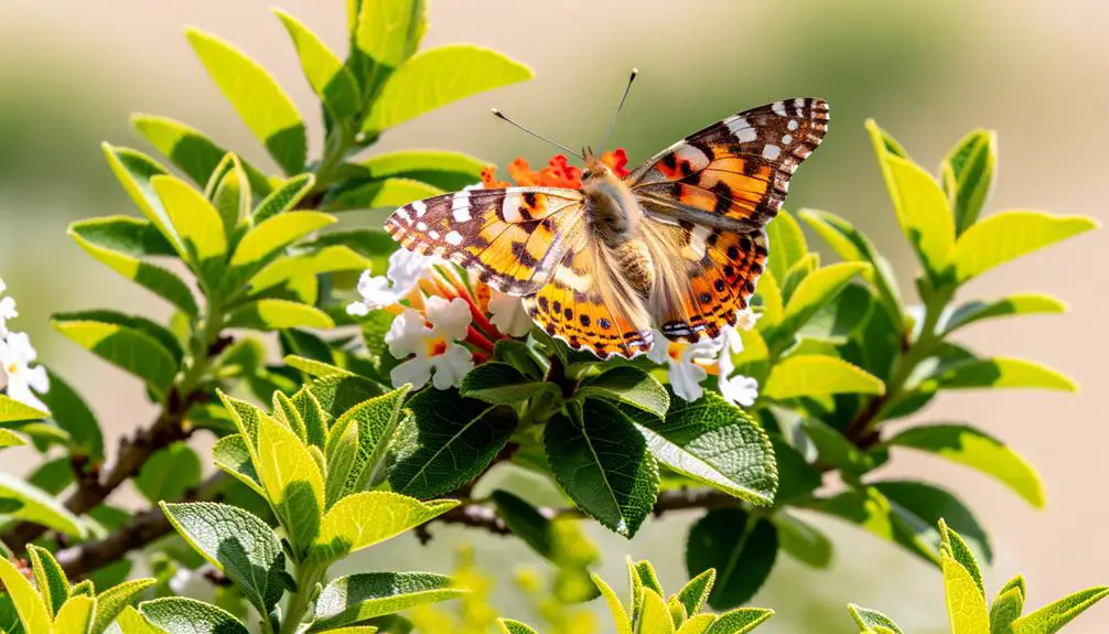 colorful butterfly photographs collection