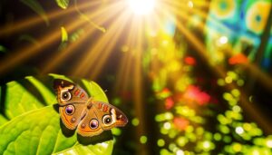 common buckeye butterfly sighting