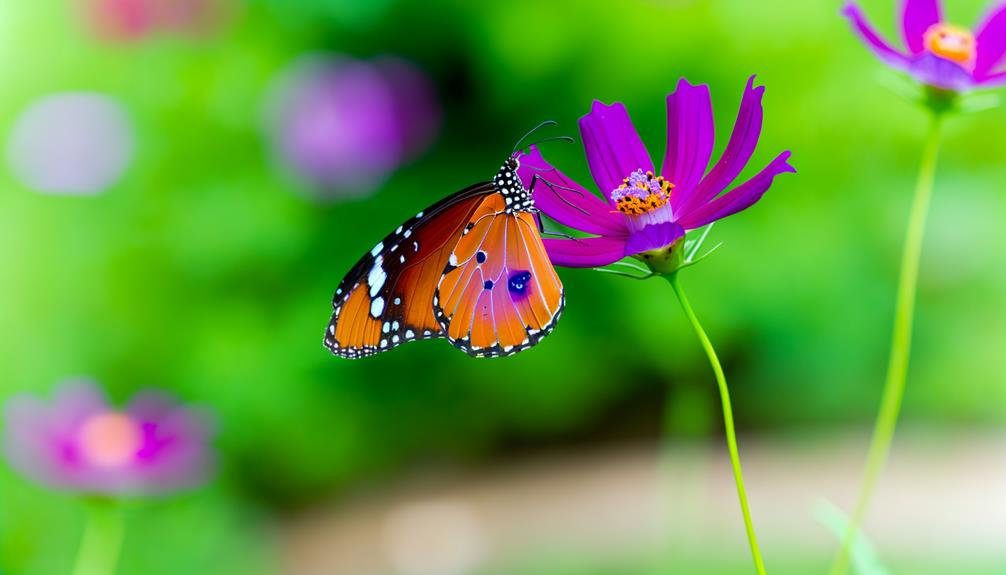 elegant monarch butterfly species