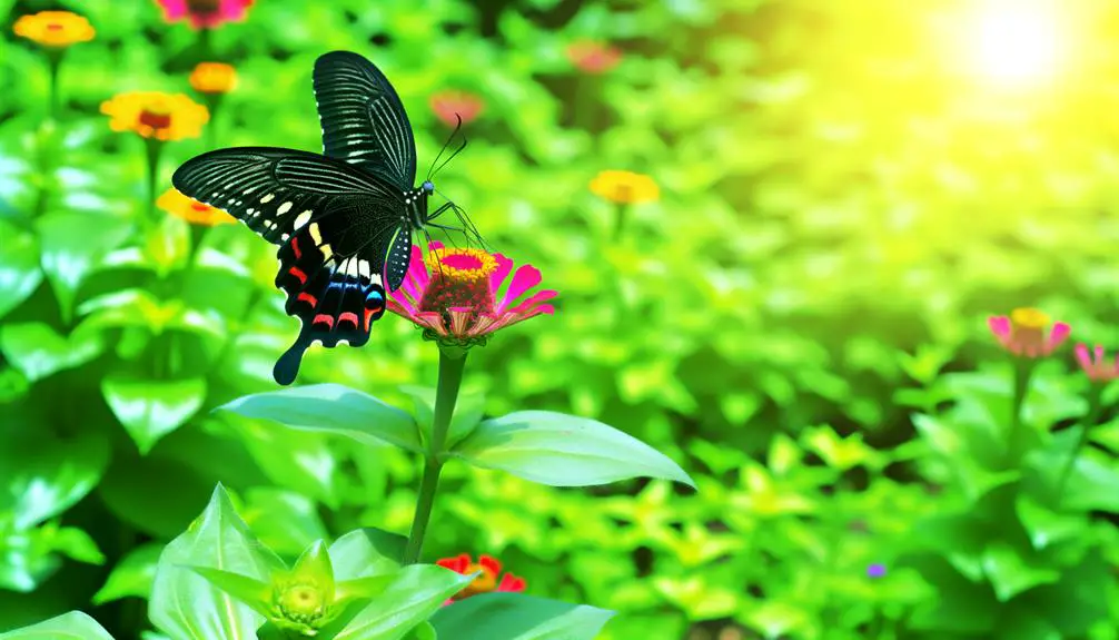 mature butterfly development stages