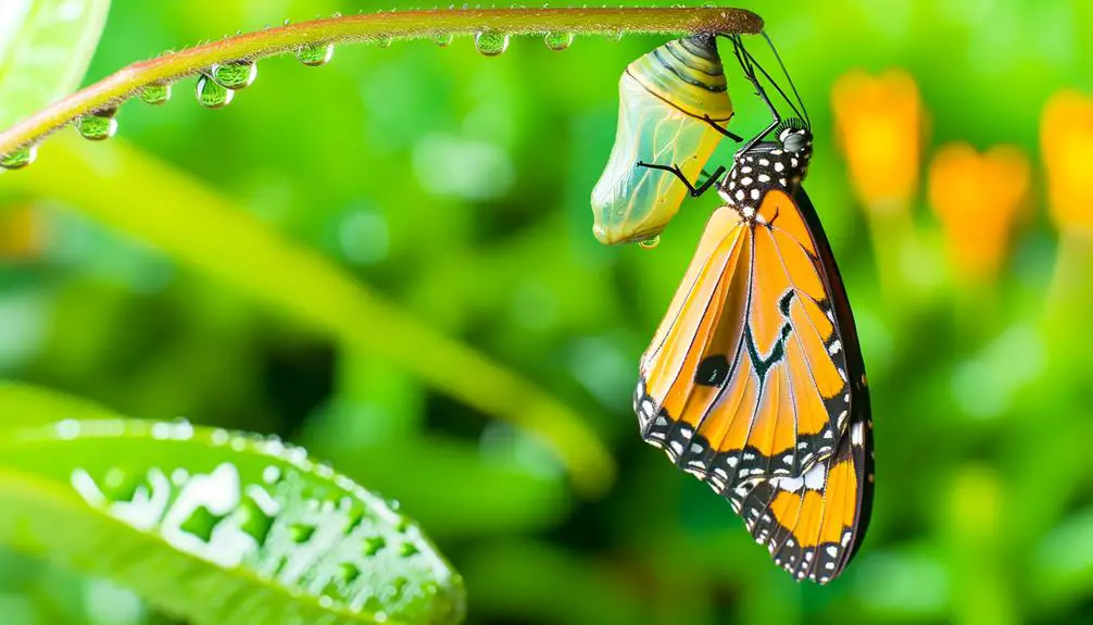 metamorphosis of butterfly life