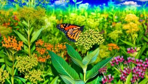 monarch butterflies eat milkweed