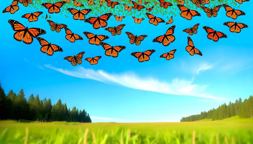 monarch butterflies migration photos