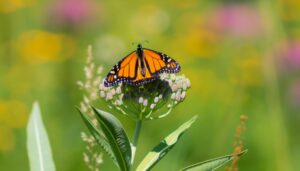 monarch butterfly image displayed