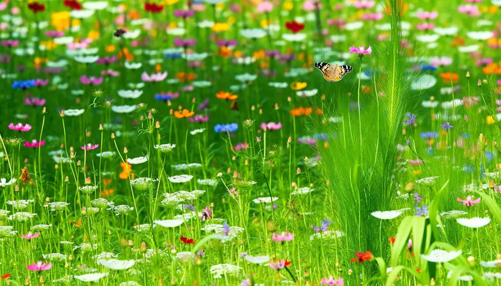 native wildflower rich environments