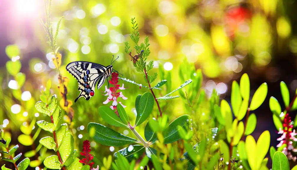 orchard swallowtail butterfly habitat