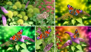 peacock butterflies prefer nectar rich flowers