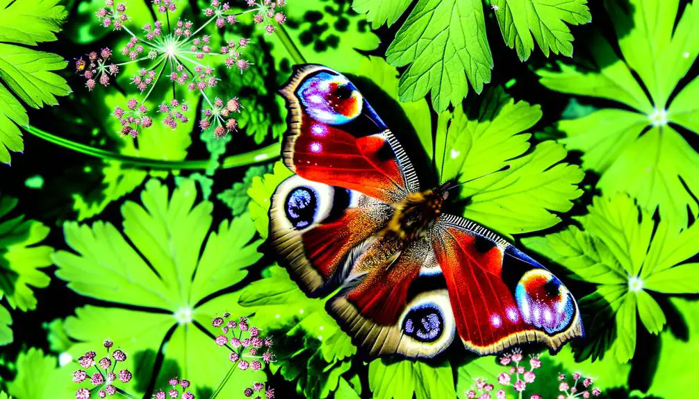 peacock butterfly characteristics explained