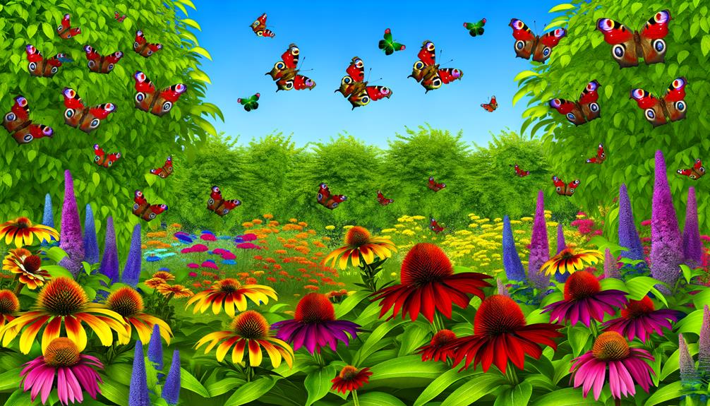 pollinator friendly blooming plants