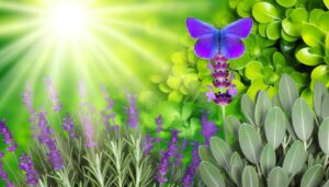 purple butterflies symbolize transformation and spirituality