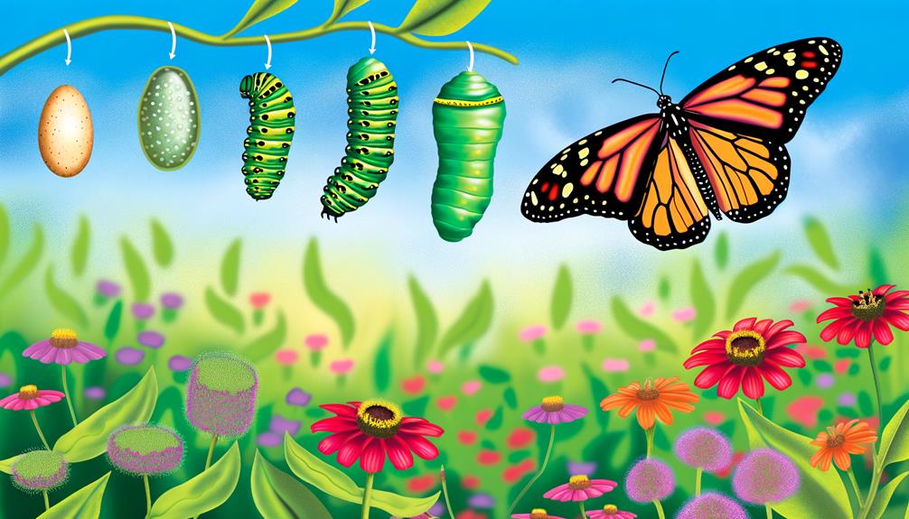 queen butterfly life cycle