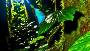 rainforest adaptation of butterflies