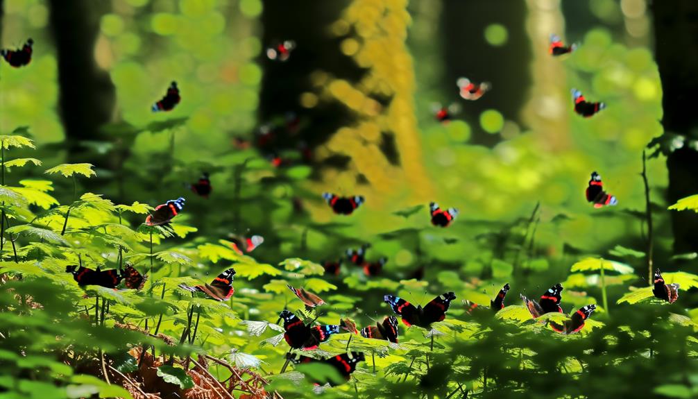 red spotted admirals overview summary