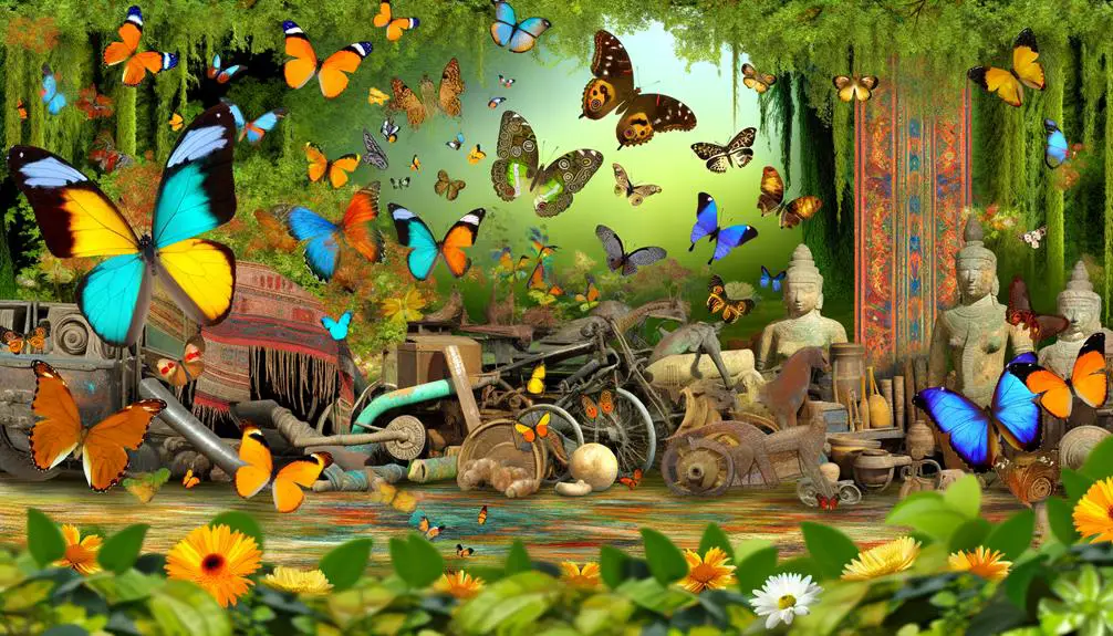 symbolism of butterflies worldwide