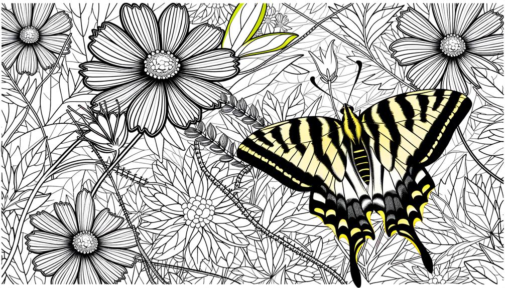 tiger swallowtail butterfly art