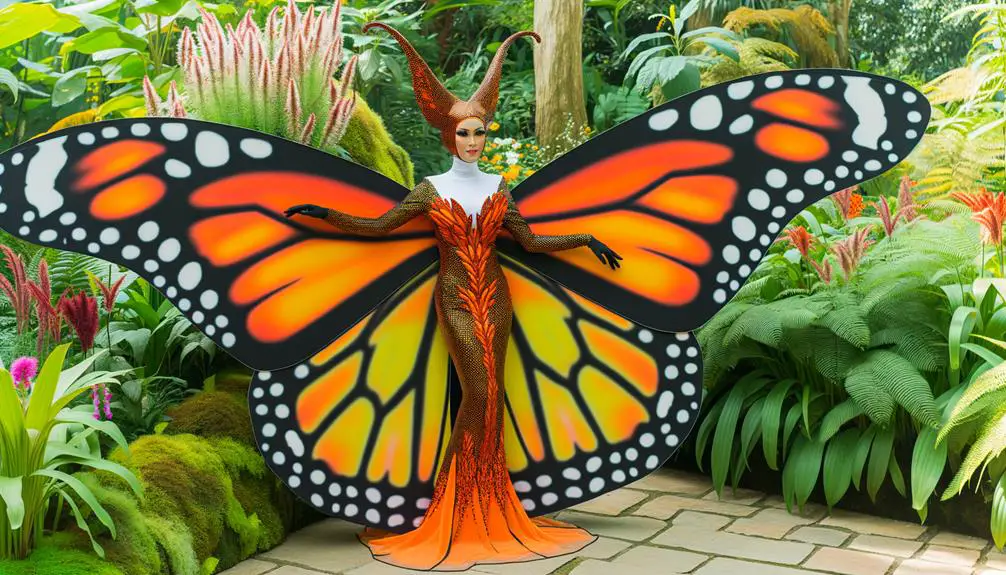 women s monarch butterfly costume